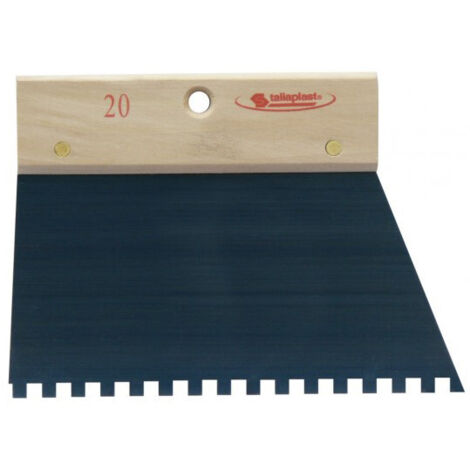 Peigne à colle 200mm avec dents carrés 6mm - TALIAPLAST - 440504 (1/2)