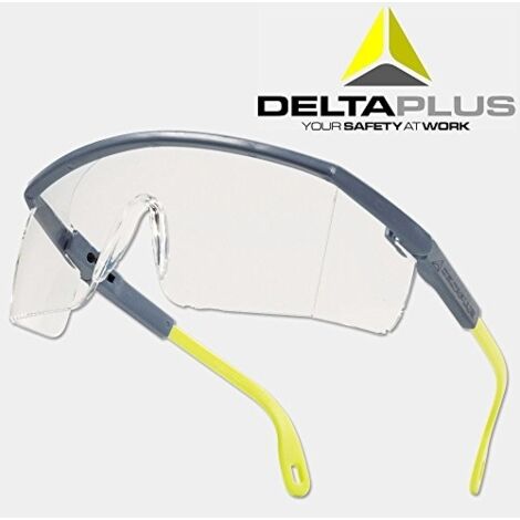 DELTA PLUS  LUNETTE PROTECTION KILIMANDJARO GRIS JAUNE POLYCARBONATE GRIS (1/4)