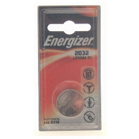 Pile Bouton Lithium CR2032 3V 220mAh - Longue Duree - Montre Telecommande Cle Voiture Calculatrice - Blister 1 Unite (1/7)