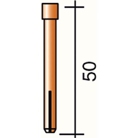 Pince etau Collet D.3,2 mm pour Torche TIG SR17 SR18 SR26 - Maintien electrode Tungstène - Consommable TRAFIMET (1/2)