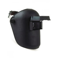 Singer – Masque soudeur en polypropylène noir – Protection EN 166 et EN 175 – Serre-tête ajustable – Écran relevable – EVA300
