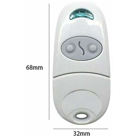 Mando a distancia universal para abrepuertas de garaje. (1/4)