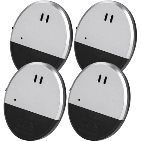 alarmas de seguridad ultrafinas para ventanas, alarmas de ventana con vibración, alarma de alerta para ventanas con respaldo adhesivo. (1/5)