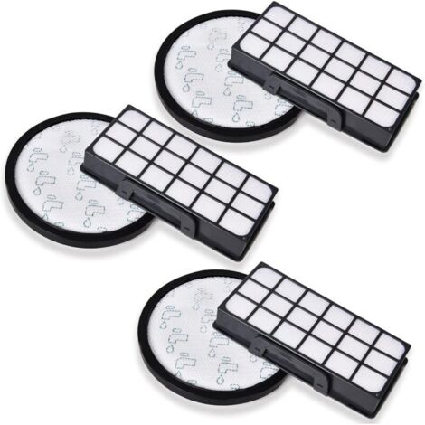 Paquete de 3 filtros para aspiradoras RO6993EA (modelo RO69XX). Repuestos ZR006001. (1/5)