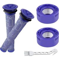 V7 V8 Filter für, 4er-Pack Ersatzfilter für V7 V8 Staubsauger, 2 Nach-HEPA-Filter