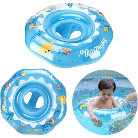 Bouée gonflable pour bébé avec siège intégré pour nourrissons et enfants de 6 à 36 mois, ceinture de sécurité pour enfants (1/5)