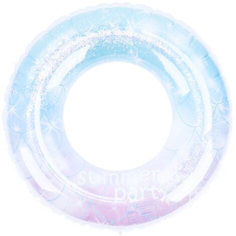 Bouée gonflable de piscine aux couleurs vives et clignotantes pour l'été (1/5)