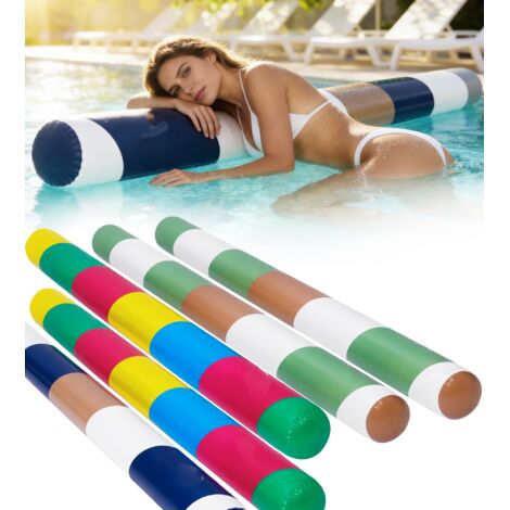 Brassards de natation confortables en forme de tambour pour enfants apprenant à nager, brassards gonflables pour piscine, plage, entraînement à la sécurité, lot de 2 (1/5)