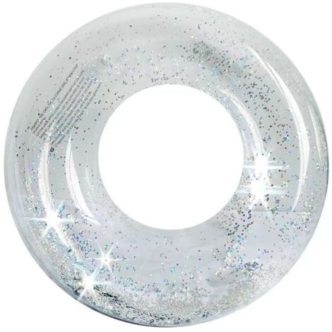 Bouée gonflable à paillettes, bouée flottante, flotteur gonflable pour adultes, bouée gonflable, flotteur de piscine (1/5)