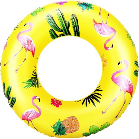 Bouée gonflable pour piscine, bouée de natation en forme de flamant rose, bouée gonflable F (1/5)