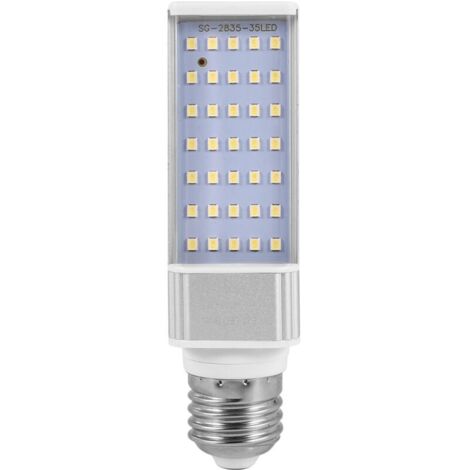 Ampoule LED blanche 7W pour plantes, aquarium, bassin, corail, culot E27 (1/4)