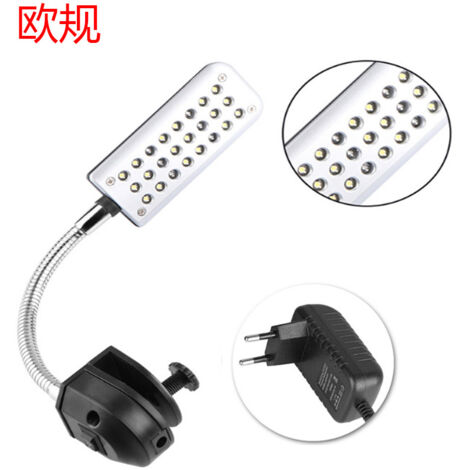 Éclairage pour aquarium à pince / 48 LED 1,5 W / Support pour plantes de 20 à 40 cm / 24