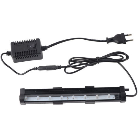 Lampe LED ultra-lumineuse à couleurs changeantes pour aquarium, avec ventouse et prise européenne 220 V. (1/5)