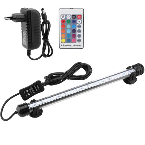 Lampe LED épaisse et résistante à la chaleur pour aquarium, décoration pour aquarium, 110240V (MF15U, prise UE) (1/3)