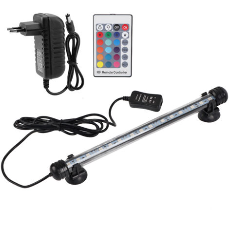 Lampe LED résistante à la chaleur pour aquarium, idéale pour la décoration (prise UE 110-240 V). (1/5)