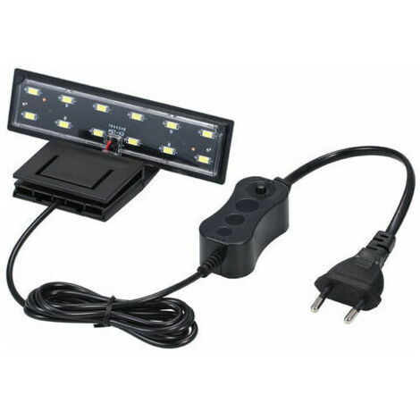 Lampe d'aquarium AC220V 5W 12 LED, lumière blanche (1/5)