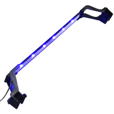 Éclairage d'aquarium avec pinces, 55-70 cm, bleu et blanc (1/5)