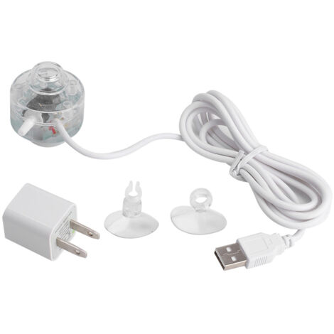 Lampe à bulles étanche pour aquarium, submersible, lampe d'ambiance pour aquarium (États-Unis) (1/5)