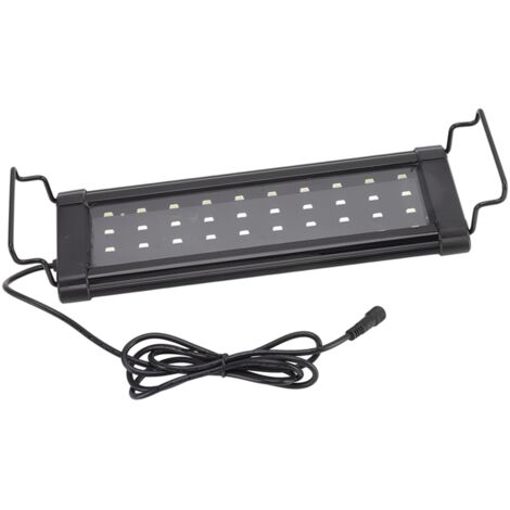 Lampe LED pour aquarium, spectre complet, haute luminosité, boîtier ultra-fin en alliage d'aluminium, 3 modes d'éclairage, pour plantes aquatiques. (1/5)