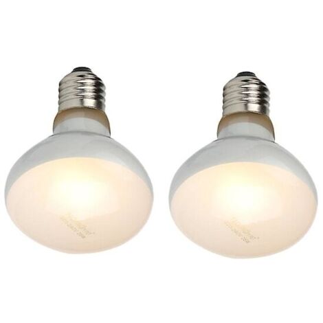 Lot de 2 lampes chauffantes UVB pour reptiles et amphibiens. Chaleur intense imitant le soleil. (1/5)