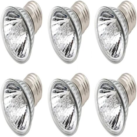 Lampes chauffantes pour reptiles, lampes halogènes à spectre complet, améliorent la synthèse du calcium et la digestion, lampes chauffantes polyvalentes pour reptiles. (1/5)