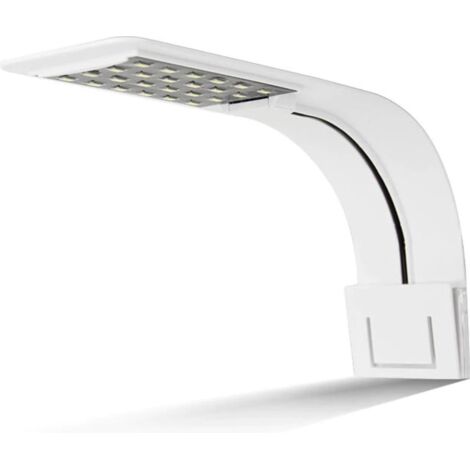 Éclairage LED pour aquarium 220 mm blanc, 4 pièces, compatible avec tous types d'aquariums, noir (1/5)