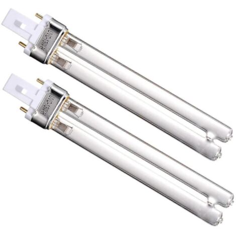 Lot de 2 lampes UV 13 W à culot G23 SunSun Jebao (1/5)