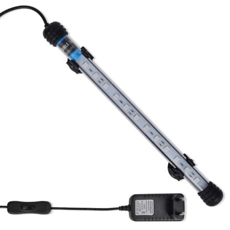 Lampe LED subaquatique pour aquarium vidaXL 28 cm bleue (1/5)