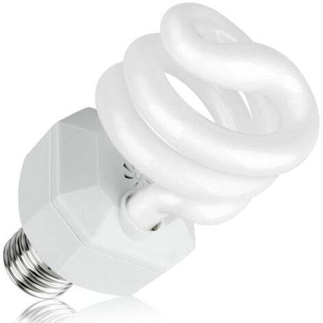 Lampe pour reptiles UVA UVB 5.0, lampe UV double action 13 W, fluorescente compacte, adaptée aux reptiles de la forêt tropicale (1/5)