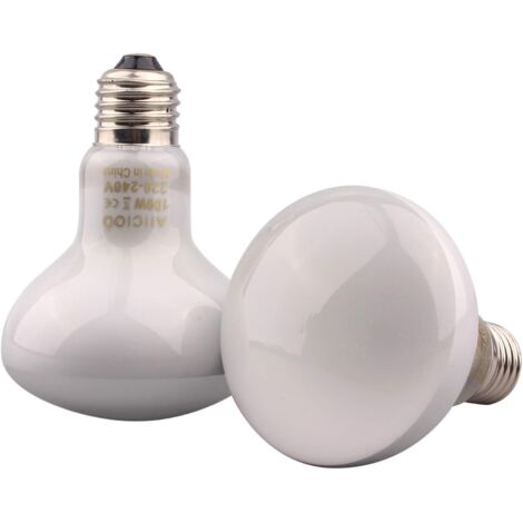 Ampoule à dôme Poly Sand Light, lampe infrarouge à spectre naturel simulant l'éclairage naturel pour reptiles et amphibiens, éclairage écoénergétique avec chaleur rouge (1/5)