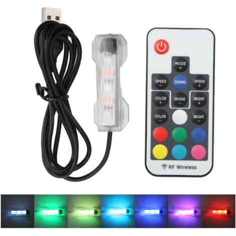 Télécommande pour éclairage LED d'aquarium (petits et moyens), bloc hexagonal, ligne noire (1/5)