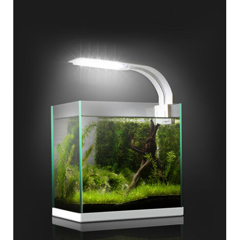 Lampe d'aquarium à LED ultra-lumineuses, simulant le spectre de la lumière du jour, avec des LED bleues, vertes et rouges pour coraux récifaux, plantes aquatiques et poissons. (1/2)