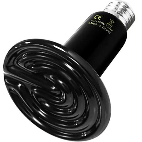 Lampe chauffante en céramique 150 W pour reptiles (lot de 1) (1/5)