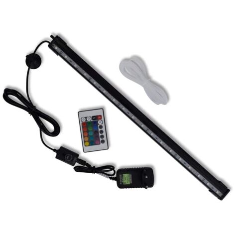 Lampe à bulles LED vidaXL pour aquarium RGB 48 cm (1/5)