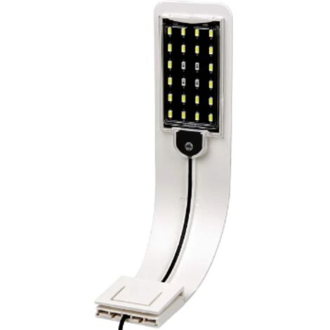 Éclairage LED pour aquarium avec lumière blanche et bleue, 2,5 A, blanc (1/4)