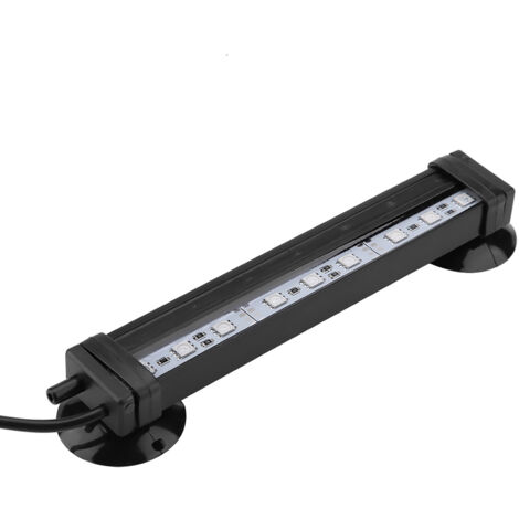 Lampe d'aquarium à bulles et éclairage LED subaquatique avec télécommande, 16 cm, prise européenne (1/5)