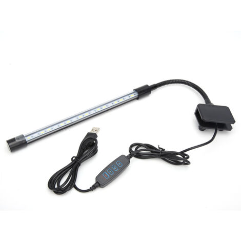Éclairage LED à intensité variable de 7 W pour aquarium, idéal pour les plantes aquatiques (1/5)