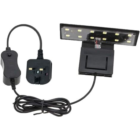 Éclairage pour aquarium X3 220V 6W Nano pour plantes aquatiques et poissons [Classe énergétique A++++] (1/5)