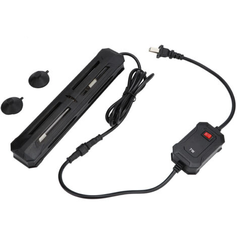 Lampe de stérilisation UV pour aquarium, lampe de désinfection submersible à ultraviolets pour l'élimination des algues, prise CN 220-240V (ZY UV307) (1/5)