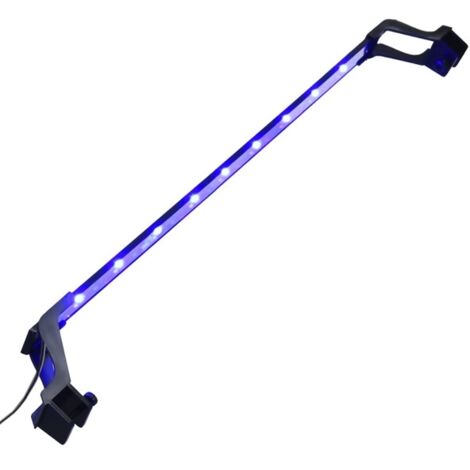 Éclairage pour aquarium vidaXL avec pinces, 75-90 cm, bleu et blanc (1/5)
