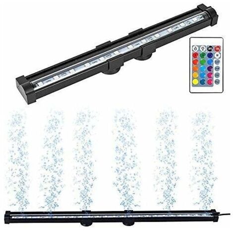 Éclairage LED pour aquarium - Lampe pour plantes aquatiques - Lampe submersible RGB avec télécommande 24 boutons - Éclairage LED pour la croissance des plantes (1/4)