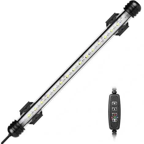 Éclairage LED pour aquarium, lampe submersible pour aquarium avec marche/arrêt automatique [CO] (1/2)