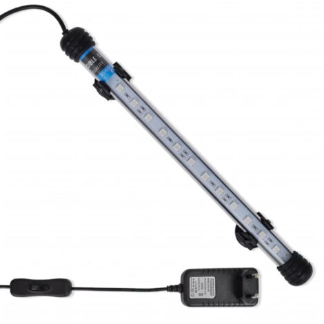 Lampe subaquatique LED bleue pour aquarium 28 cm (1/5)