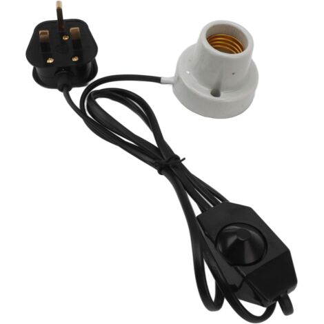 Support de lampe chauffante pour reptiles Headerbs, support de lampe chauffante en céramique pour reptiles, douille E27 professionnelle, luminaire pour lézards et tortues (prise E27) (1/5)