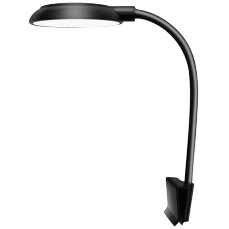 Lampe LED à pince pour aquarium avec interrupteur séparé, économie d'énergie, haute luminosité et sans scintillement.