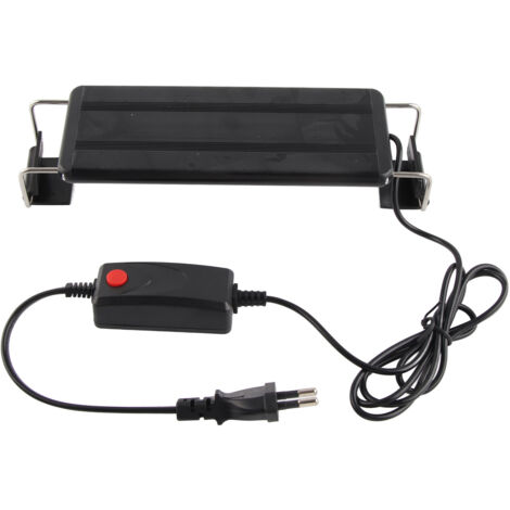 Éclairage LED pour aquarium à couleurs changeantes avec supports extensibles, noir, prise UE 220 V (1/5)