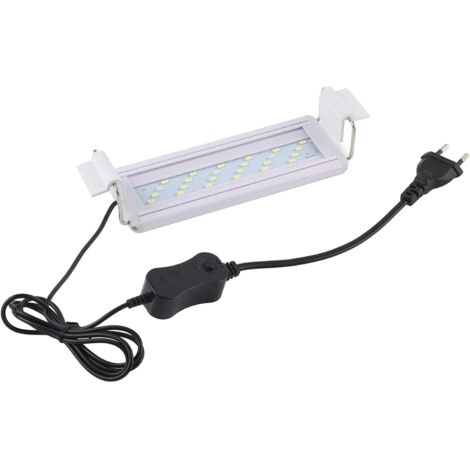 Lampe aquatique, lampe d'aquarium rétractable ultra-mince, lampe LED 5W pour aquarium (1/4)