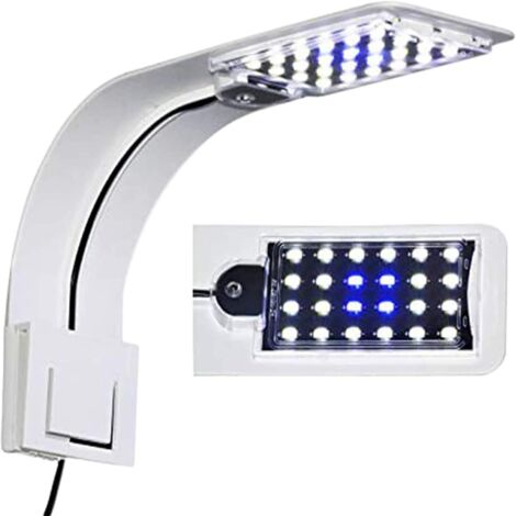[KK] Lampe LED 5730 ultra-mince 10 W pour aquarium, à pince (1/4)