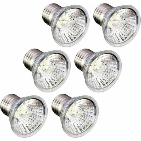 Lampe chauffante en verre de haute qualité pour reptiles et autres animaux de compagnie, reproduisant fidèlement le spectre complet de la lumière du soleil, favorisant l'absorption du calcium et le co (1/5)