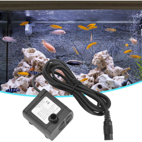 Mini pompe à eau solaire submersible sans balais 24 V pour fontaines (1/5)